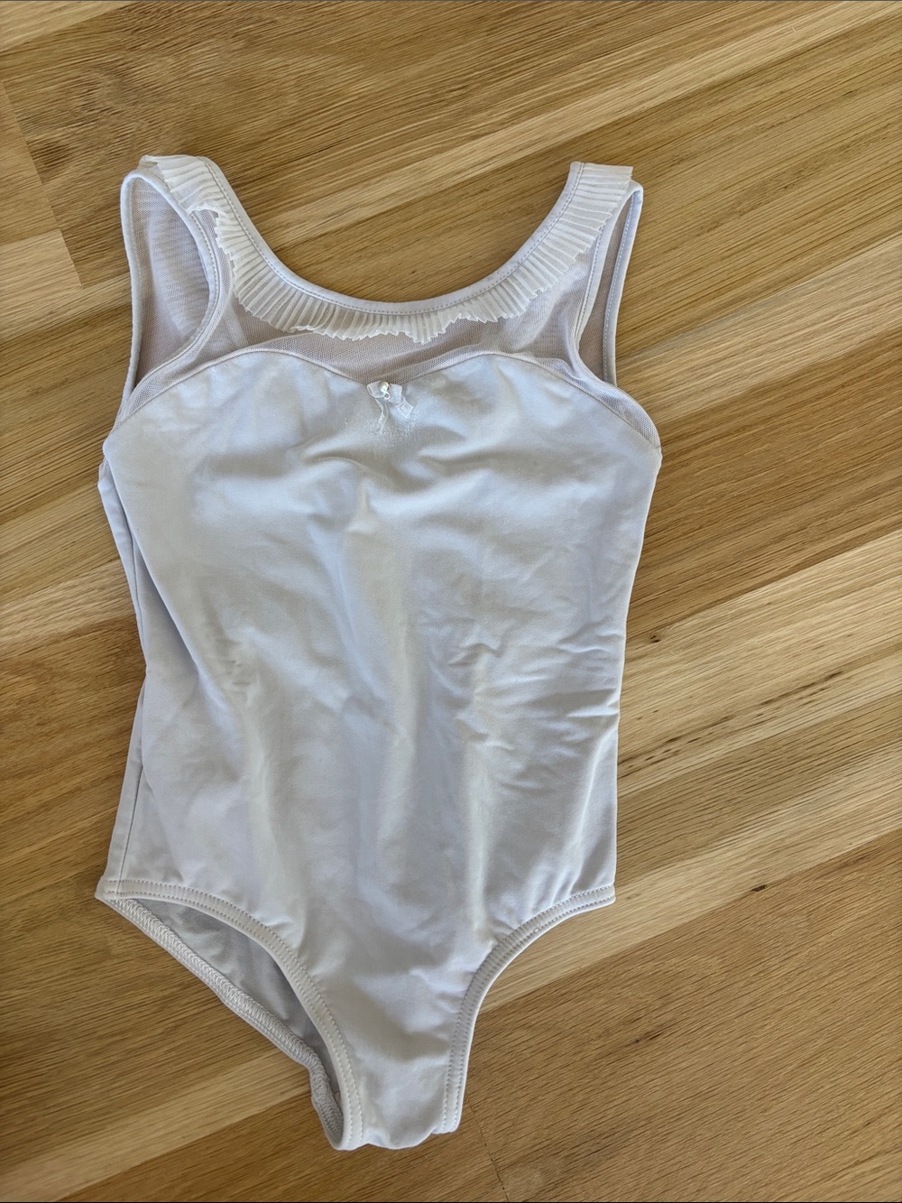 Nikolay Little Girl’s White “Bailie” Ballet Leotard